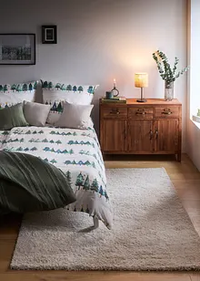 Dekbedovertrek met dennenbomen, bonprix