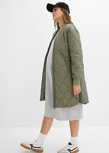 Lange, gewatteerde zwangerschapsjas/draagjas, bonprix