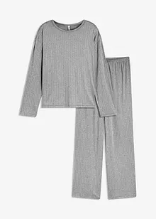 Pyjama van zachte pointelle jersey, bonprix