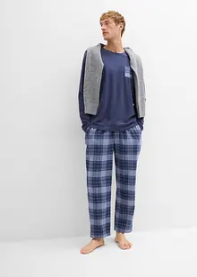 Pyjama met flanellen broek van zacht katoen, bonprix