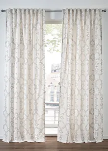 Gordijn van gerecycled polyester (1 stuk), bonprix