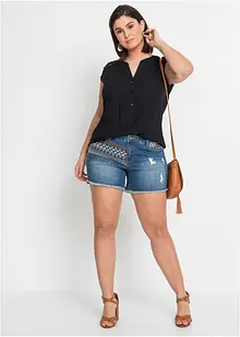 Blousetop met gehaakte details, bonprix