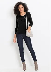 Fijne trui met katoen, bonprix