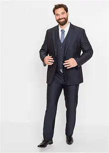 Pak met gilet en stropdas, regular fit (4-dlg. set), bonprix