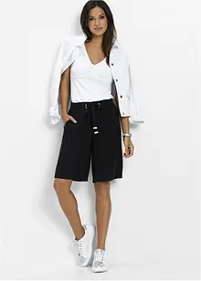 Bermuda van viscose, bonprix
