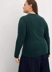 Trui met V-hals, bonprix