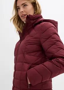 Lichte, gewatteerde jas met afneembare capuchon, bonprix