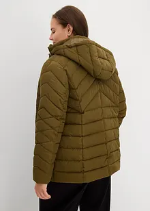 Lichte, gewatteerde jas met afneembare capuchon, bonprix