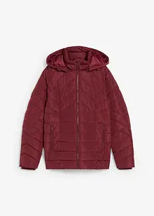 Lichte, gewatteerde jas met afneembare capuchon, bonprix