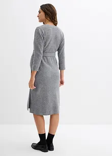 Zacht gebreide zwangerschapsjurk / voedingsjurk met 3/4 mouwen, bonprix