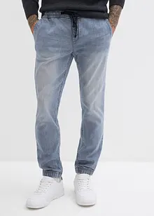 Regular fit stretch instapjeans, tapered, bonprix