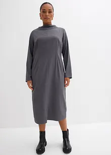 Midi jurk in een viscosemix, bonprix