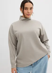 Scuba-shirt met opstaande kraag, bonprix