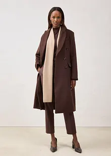 Lange blazerjas met wol, bonprix