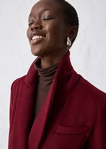 Lange blazerjas met wol, bonprix