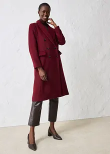 Lange blazerjas met wol, bonprix