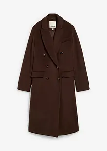 Lange blazerjas met wol, bonprix