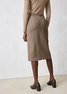 Kokerrok met wol, bonprix