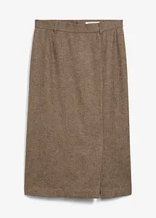 Kokerrok met wol, bonprix