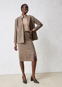 Kokerrok met wol, bonprix