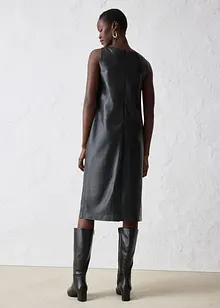Leren jurk van nappaleer, bonprix