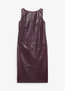 Leren jurk van nappaleer, bonprix