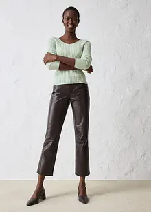 Fijn gebreide trui van merinowol, bonprix