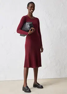 Gebreide jurk van merinowol, bonprix