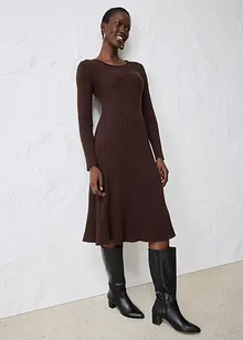 Gebreide jurk van merinowol, bonprix