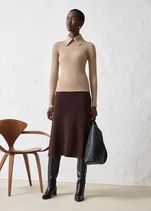 Fijngebreide trui van merinowol, bonprix