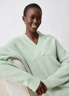 Trui van een warme alpacamix, bonprix