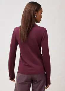 Fijn gebreide trui van een zachte wolmix, bonprix