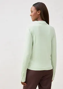 Fijn gebreide trui van een zachte wolmix, bonprix