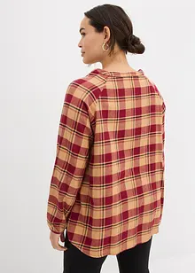 Tuniek van flanel, bonprix