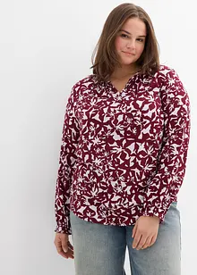 Tuniekblouse van soepele viscose, bonprix