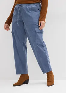 Corduroy broek in barrel-vorm, bonprix