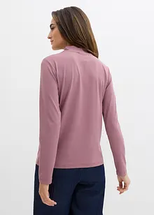 Longsleeve met opstaande kraag, bonprix