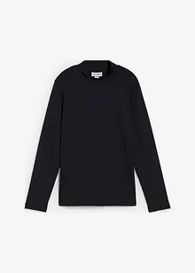Longsleeve met opstaande kraag en gerecycled polyamide, bonprix
