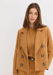 Korte jas in wollook, bonprix