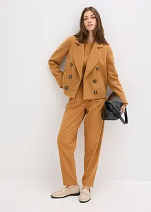 Korte jas in wollook, bonprix