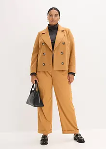 Korte jas in wollook, bonprix