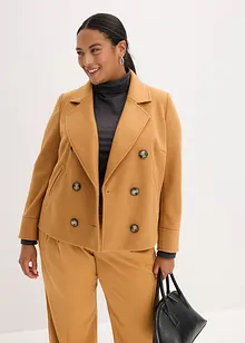 Korte jas in wollook, bonprix