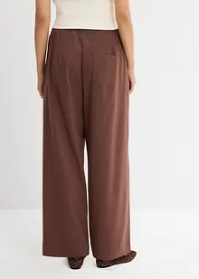 Broek met functionele details van een viscose-mix, bonprix