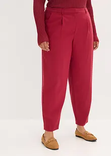 Stoffen broek in barrel fit, bonprix