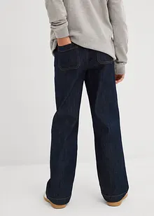Wide leg jeans, mid waist, bonprix