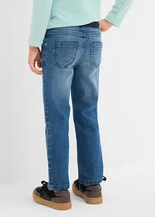 Instapjeans met tailleband, mid waist, bonprix