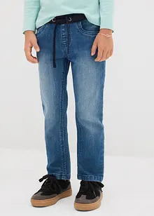 Instapjeans met tailleband, mid waist, bonprix