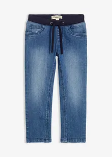 Instapjeans met tailleband, mid waist, bonprix