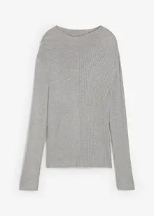 Geribd shirt in een viscosemix, bonprix