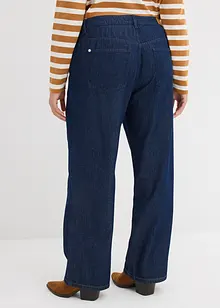 Straight jeans mid waist, bonprix